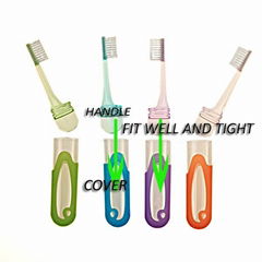 separable  travel airlines toothbrush for adult