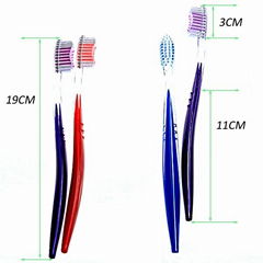 PS handle plastic adult toothbrush