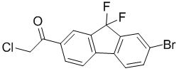 1-(7-Bromo-9,9-difluoro-9H-fluoren-2-yl)-2-chloroethanone