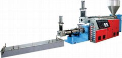 PET bottle flakes pelletizing line