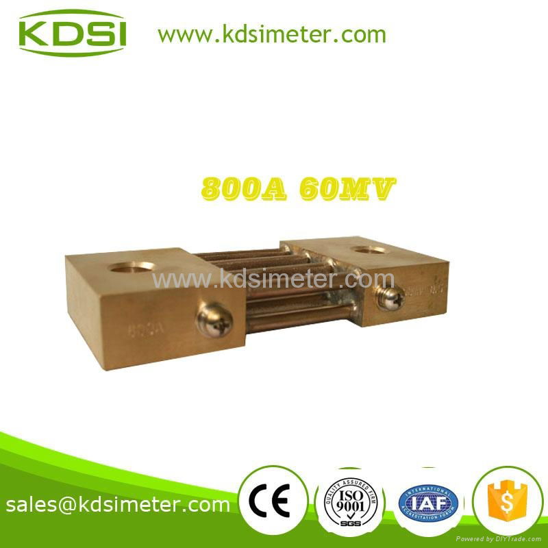 Safe to operate Hot sales BE-60mV 800A dc shunt resistor 3