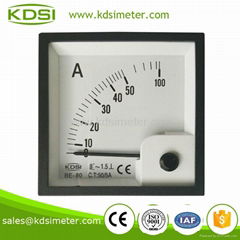 High quality professional BE-80 AC50/5A  amp analog meter