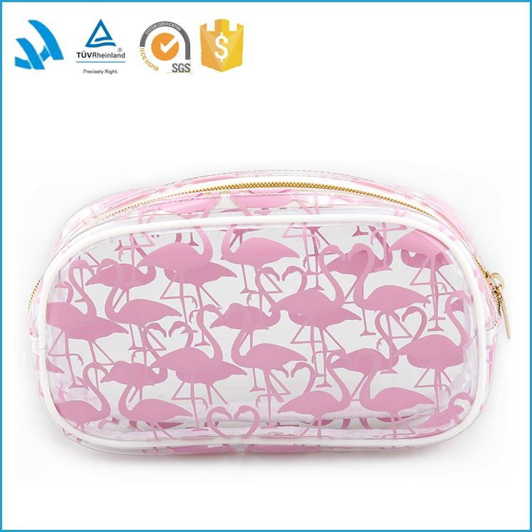 China Professional Customized Polyester handle bag fashion cosmetic bag