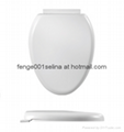 Top sale India sanitary wc lid elongated toilet seat cover for lavatory 029 2