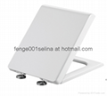 Top quality stainless steel accessos closet square toilet seat lid-1053 3