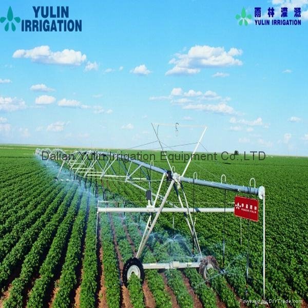 Agriculture Two-arms Canaled Linear Lateral Move Irrigation Equipment for Agricu 2