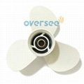 Oversee Propeller 683-W4592-02 Kit with Deflector Ring 6e7-45986-00 for 9.9HP 15