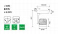  commercial lighting led track light CREE COB 28W/43W 2