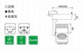 LED 軌道燈射燈 CREE COB 光源 2