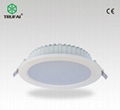 12W LED down light with sharp COB