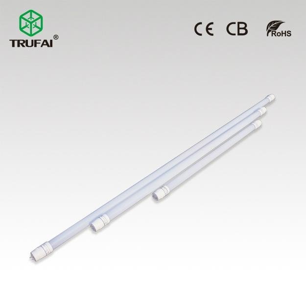 No flickering integrated T8 light tube 1.2m LED 18W (0.6m and 0.9m available)