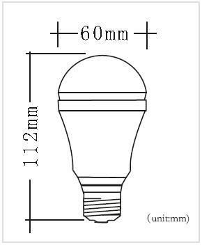 5W-10W E26 B22 led bulbs 5