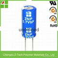 ultra capacitor ZNP2R7S505RS1020 2.7V 5F 10*20 10X20 mm super capacitor