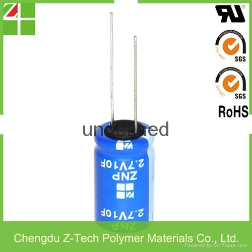 低內阻環保法拉電容超級電容器2.7V,10F 4
