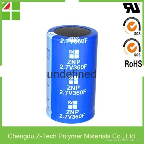 供應廠家直銷超級電容器卷繞型2.7V300F 4