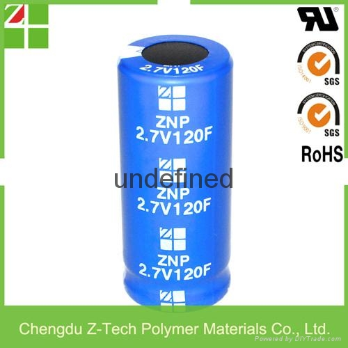 供應廠家直銷超級電容器卷繞型2.7V300F 5