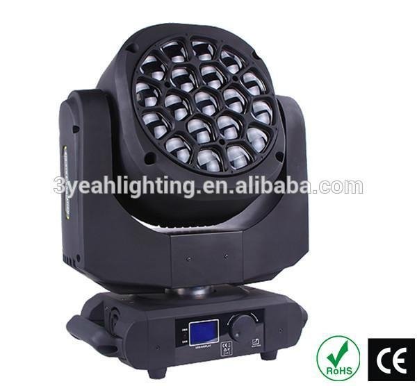 Clay Paky 19X15W Be Eye Zoom and Rotating LED Moving Head Lights Bee Eye