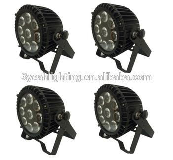 Outdoor Waterproof 9*12W RGBWA+UV 6in1 LED PAR Light LED Light for Stage