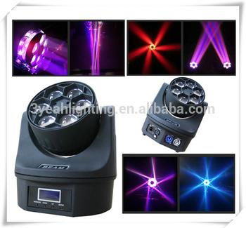 6PCS 15W B-Eye LED Moving Head Light Stage Lighting Bee Eye