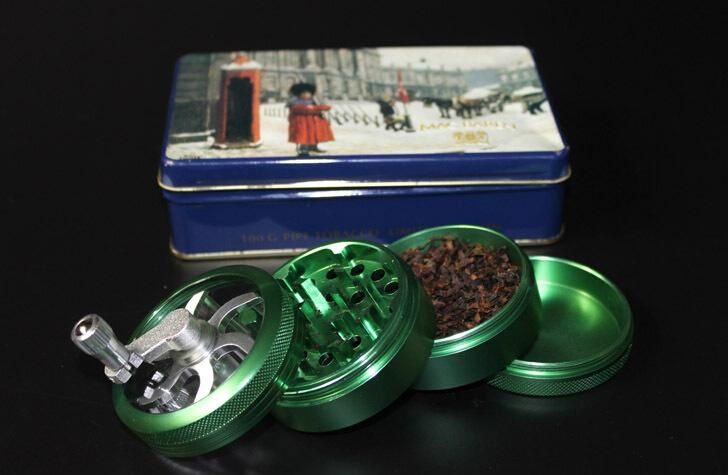 herb grinder smoking grinder size CNC grinder metal cnc teeth tobacco grinder 50 2