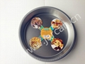 metal tin pizza and cake baking pan
