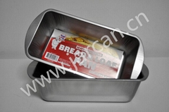 metal tin Bread and Loaf Baking Pan