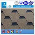 Blue Roofing Shingles - red asphalt shingle tile for wood house 3