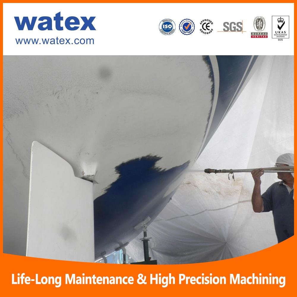 High pressure water jet cleaning system 5