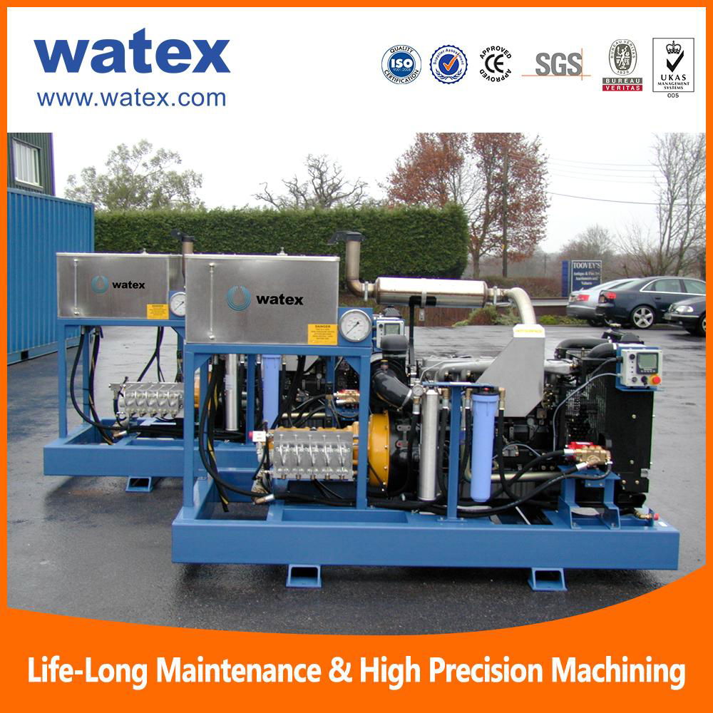 high pressure water jet cleaning system