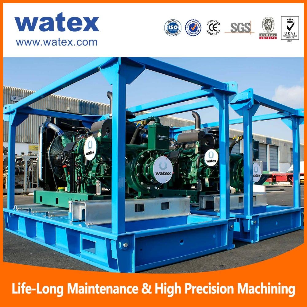 High pressure water jet machine 4