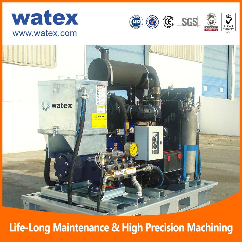 High pressure water jet cleaning machine 3