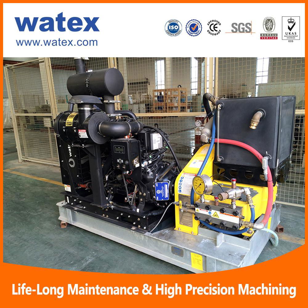 40000psi water blasting machine