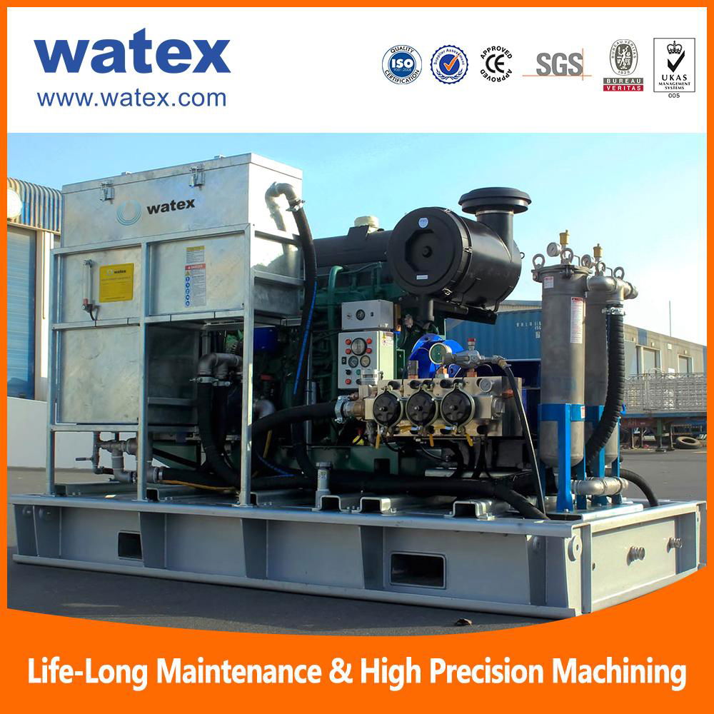 1000 bar hydro blasting machine