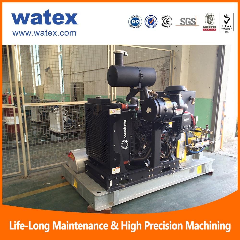 High pressure water jet machine
