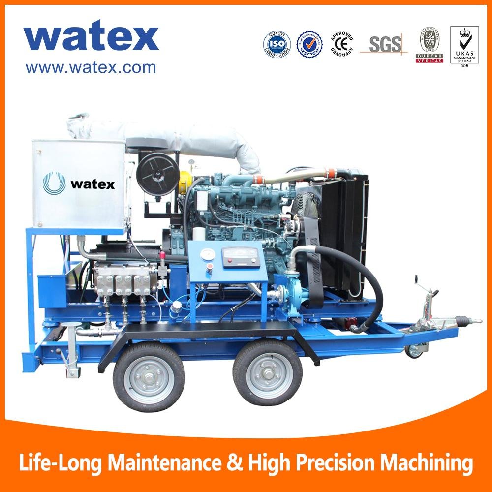 High pressure water cleaning 2