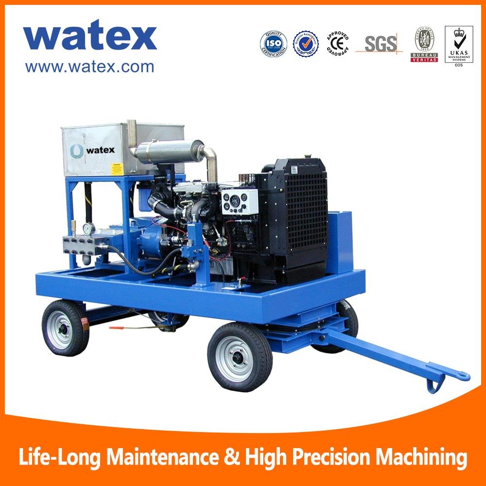 High pressure water cleaning 3