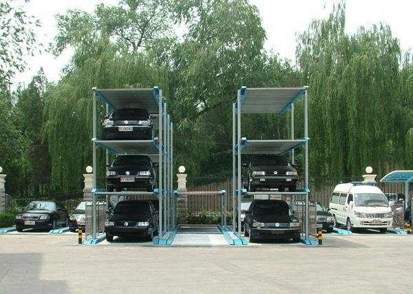 Professional R&D PJS(Parking lift) simple lifting parking system