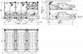 PJS(Parking lift) ground simple lifting parking system (principal & subordinate  2