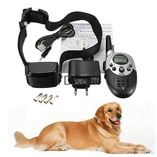 1000m extreme distance control Rechargeable bark control  Pet Training Collar  5