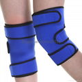 Anti-collision heated knee brace