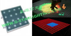 Led interactive dance floor