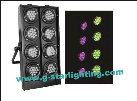 Eight head LED wall washer