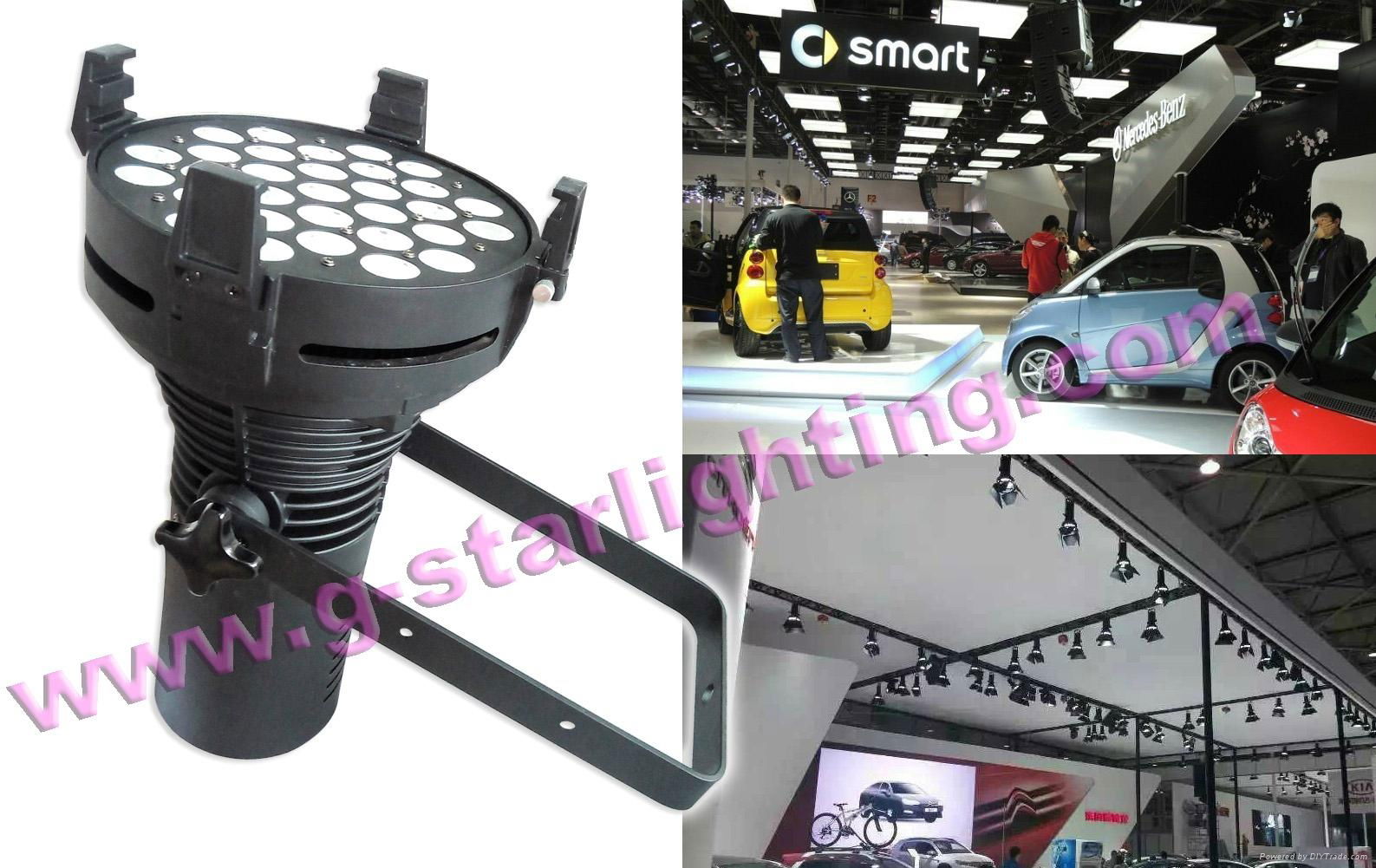 31*10W Cold White LED Car Exhibition Show Lighting 3