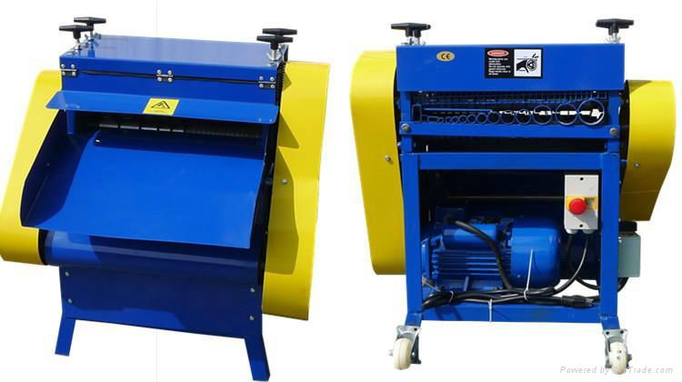 Cable stripping machine