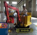 New design kid mini excavator for