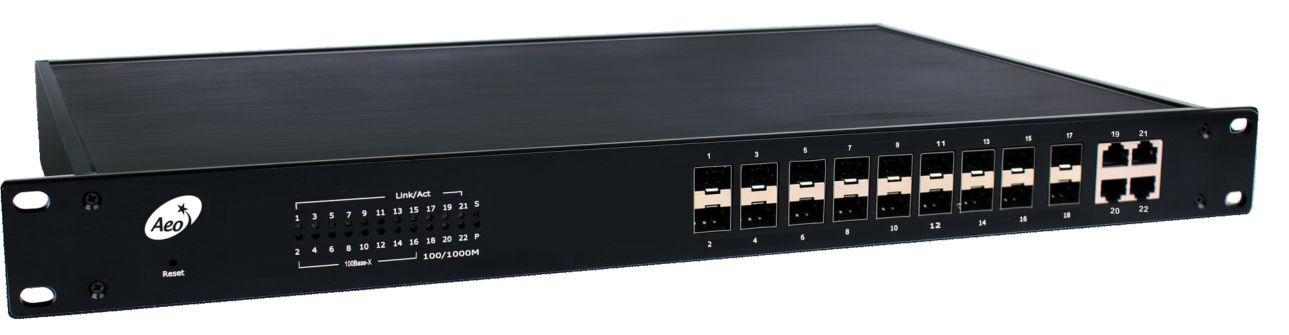 16/24 10/100M Optical Ports + 2 Gigabit Optical Ports + 4 Gigabit RJ45 Ports Opt 2