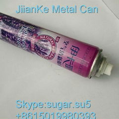 Aerosol cans for perfume spray