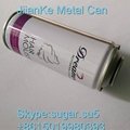 Aerosol cans for hair spray