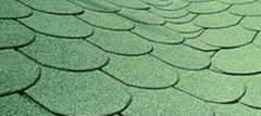 Round Asphalt Shingles