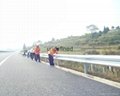 武漢高速公路波形梁防撞鋼護欄 1